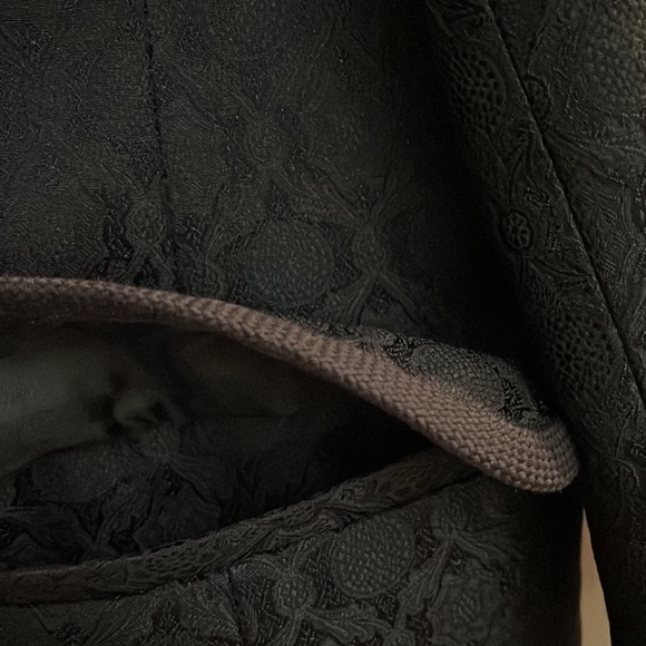 Liz Claiborne,14, open, lovely textured,poly/rayon, fully lined, versatile, EUC. - Picture 3 of 12